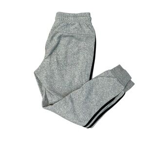 Adidas Gray‎ Jogger Pants with Black Stripe
